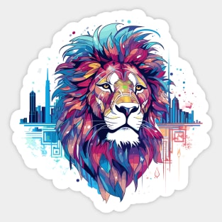 Lion Beast Animal World Predator Wild Nature Wilderness Sticker